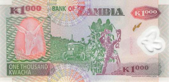 1000 Kwacha 2005